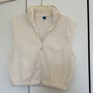 Old Navy Soft Cream Fleece Vest
